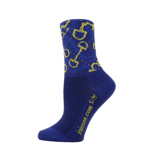 Navy "Bit of Class" Paddock Sox