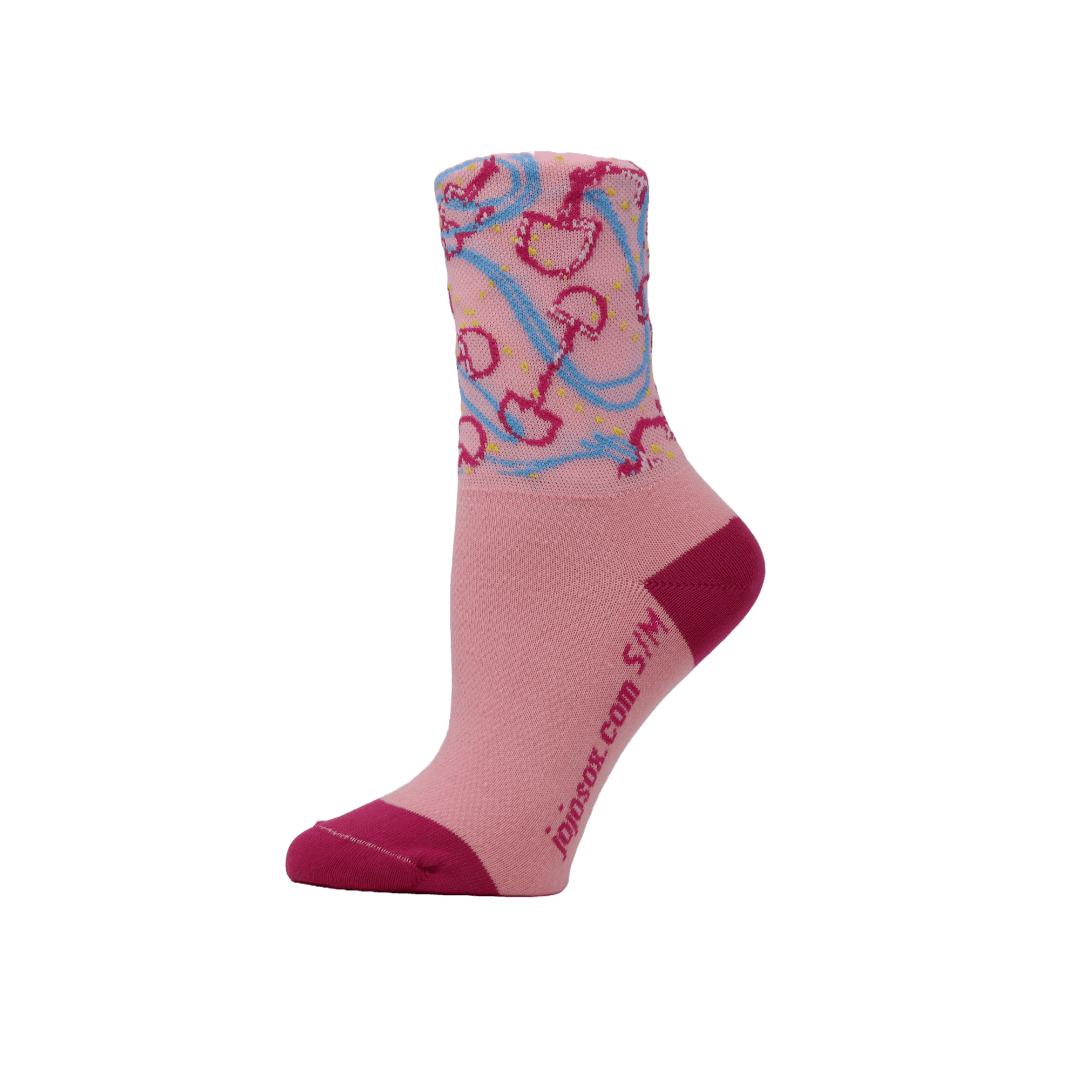Pink "Bit of Class" Paddock Sox