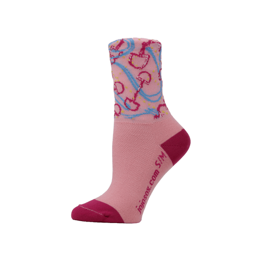 Pink "Bit of Class" Paddock Sox