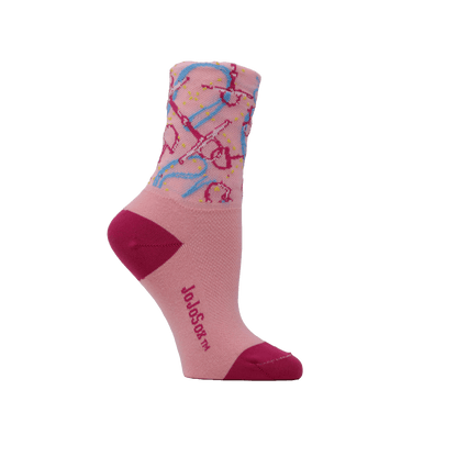 Pink "Bit of Class" Paddock Sox