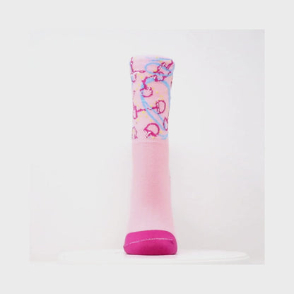 Pink "Bit of Class" Paddock Sox